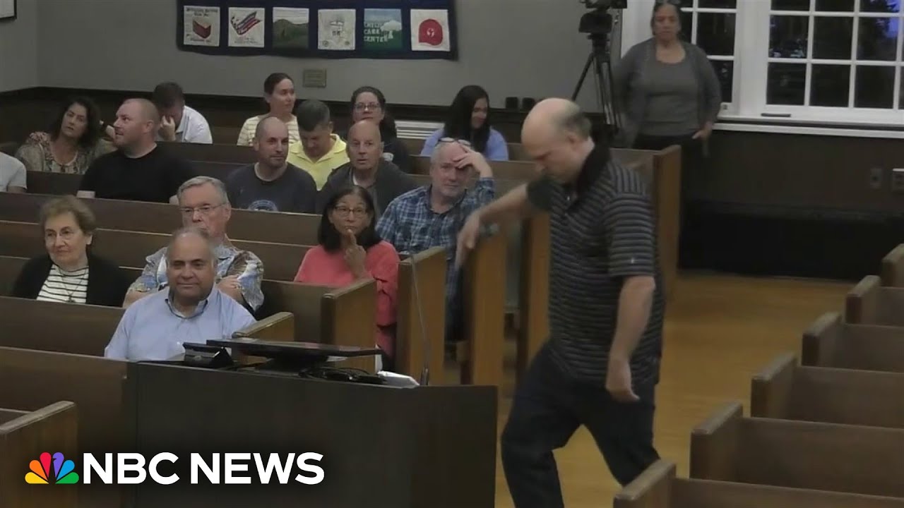 Break dancing candidate busts a move at New Jersey town meeting Break dancing candidate busts a move at New Jersey town meeting
