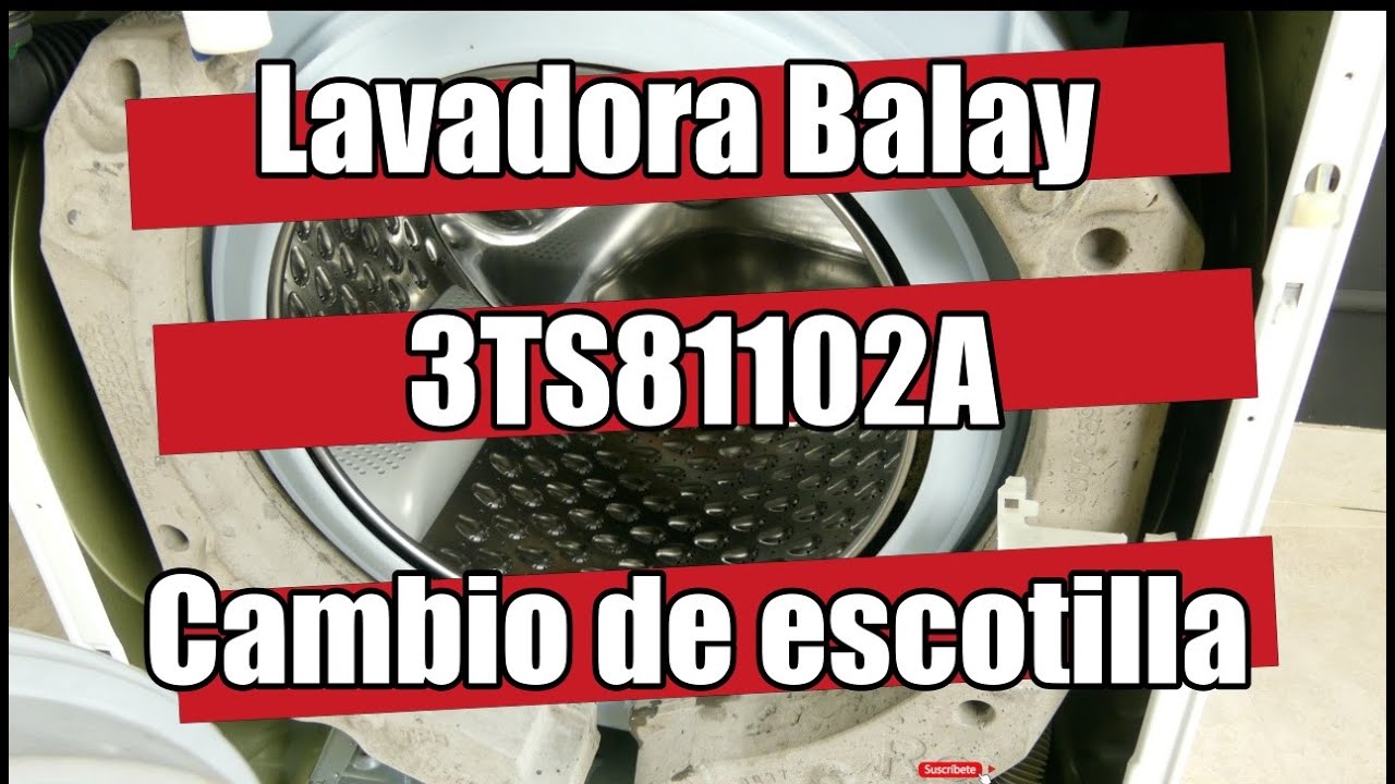 Lavadora Balay Como Cambiar La Escotilla Balay Washing Machine How To Change The Hatch Rubber 
