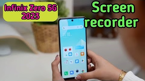 How To Enable Screen Recording In Infinix Zero 5G 2023, Screen Record In Infinix Zero 5G 2023,