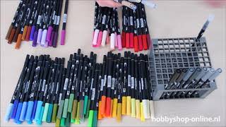 Unboxing the Tombow dual brushpens 96 set