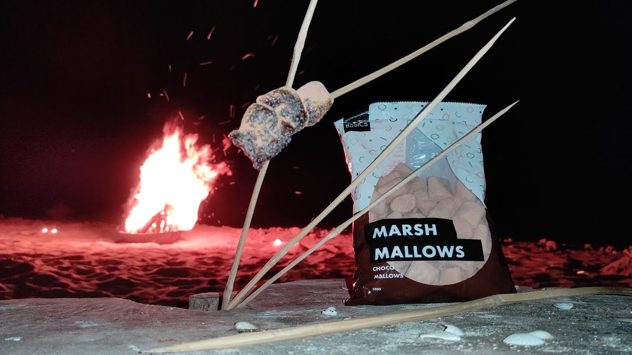 DIY Marshmallow Roasting Stick out of Bamboo