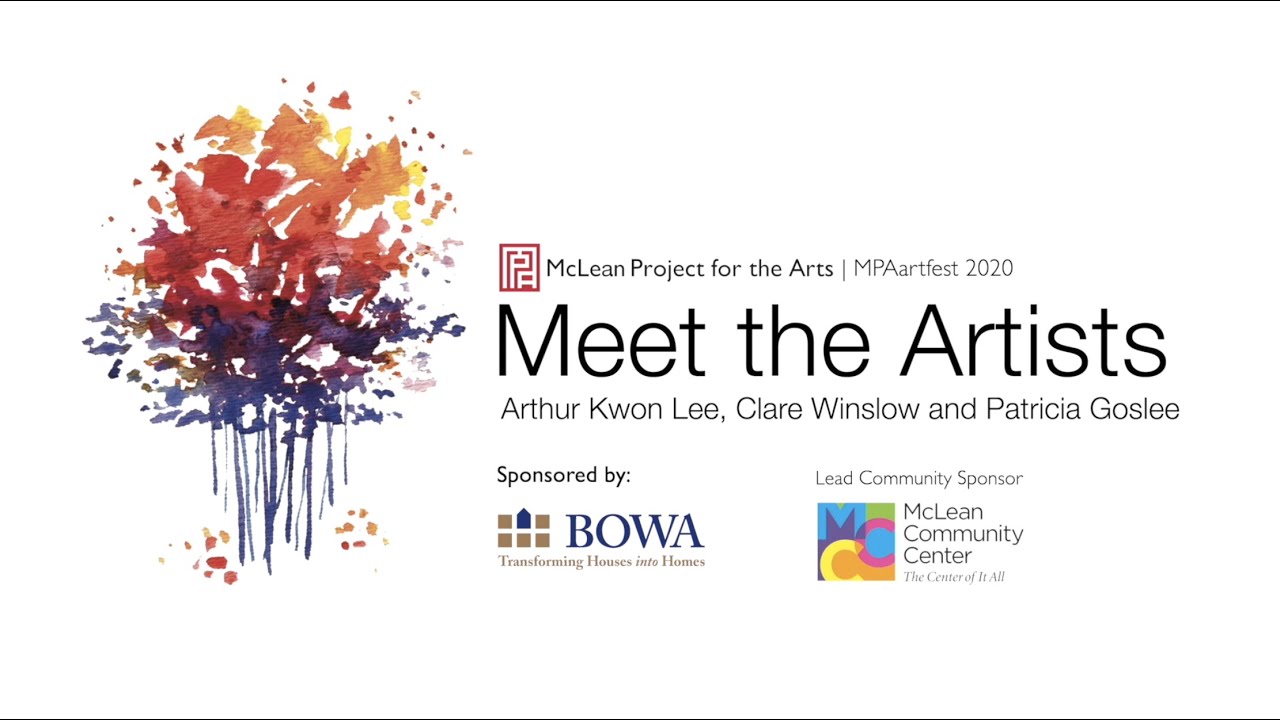 MPAartfest: Meet the Artists - Arthur Kwon Lee, Clare Winslow and Patricia Goslee