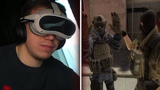 ГЛЕБ ИГРАЕТ В CS:GO VR (PAVLOV VR)