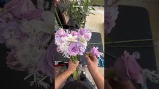 new style flower work🤏🏻 different #diy#tutorial #event #flowers #bouquet may more.. ♨️🌷