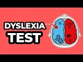 Do You Have Dyslexia? (TEST)