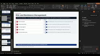 Make one slide more visual with PowerPoint Copilot skills