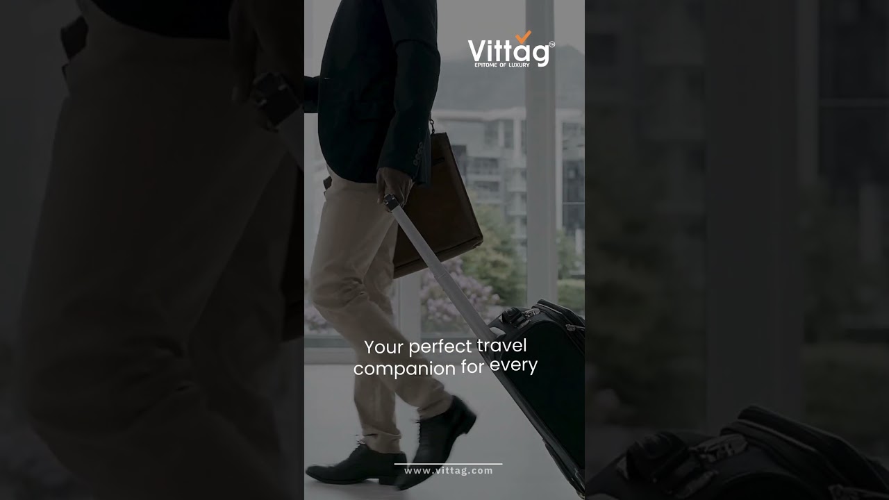 Discover the perfect blend of style, durability, and innovation with Vittag luggage! 