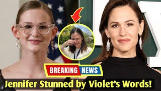 Violet Affleck details emotional argument with shell-shocked mom Jennifer Garner: Astonished