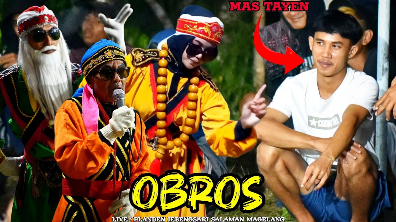 🔴Mas Tayen Ngobros . Kesenian Obros Petugan || Live Planden Jebengsari Salaman Magelang