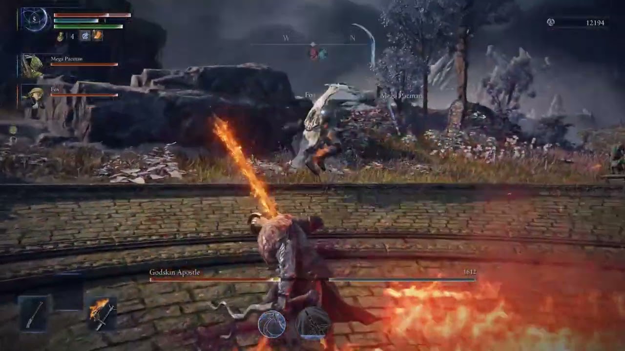 Elden Ring Nightriegn - Dark Sovereign Caligo Run w/ Megapacman and Fox