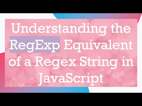 Understanding the RegExp