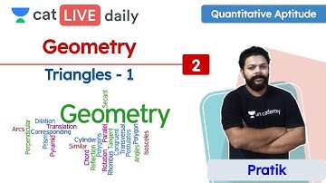 CAT: Triangles – L2 | Geometry | Quantitative Ability | Unacademy CAT | Pratik Sir