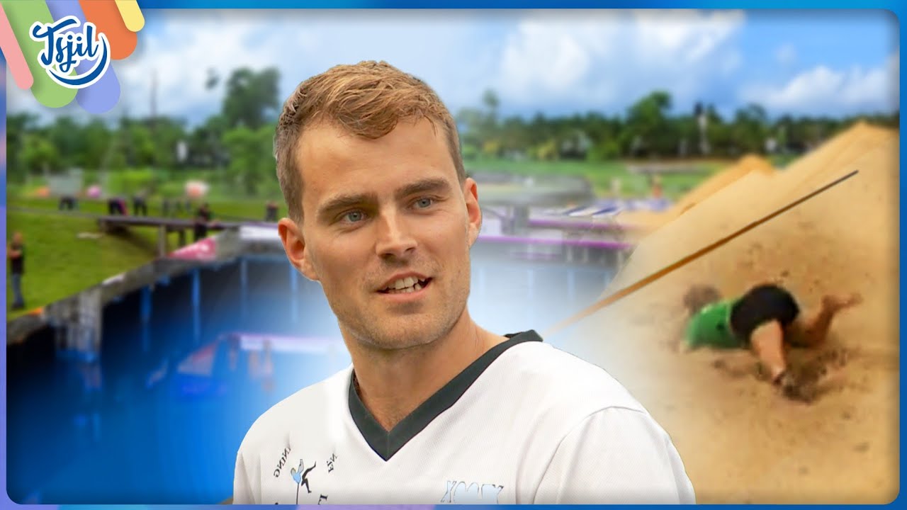FIERLJEP KAMPIOEN RUTGER PIERSMA LEERT MIJ FIERLJEPPEN 🏃‍♀️// Tsjil Scouten met Berend
