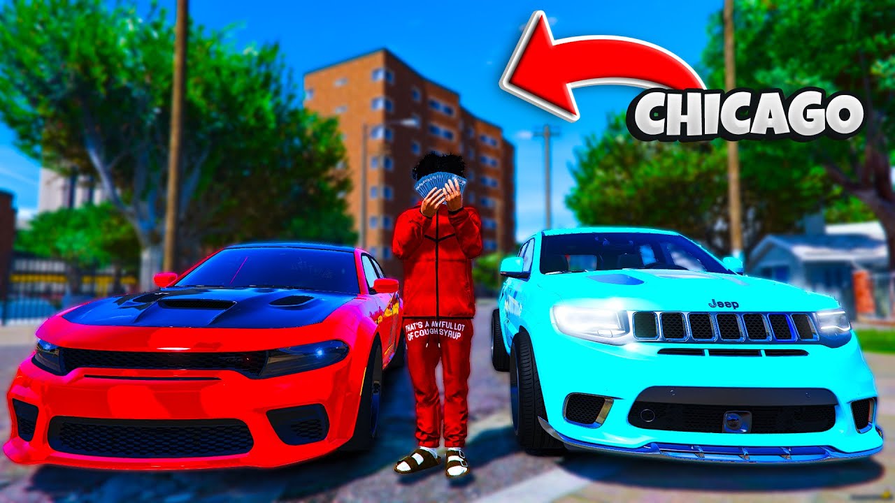 Я отправился в отпуск в Чикаго в GTA 5 RP