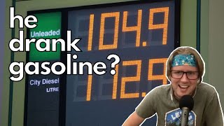 Accidentally Drinking Gasoline