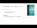 Disaster Recovery Planning