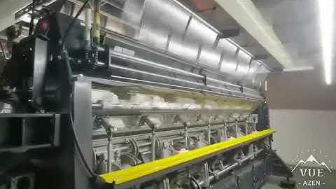 Airmesh Fabric Knitting Machine | Double-Needle Bar Warp Knitting Machine RD5