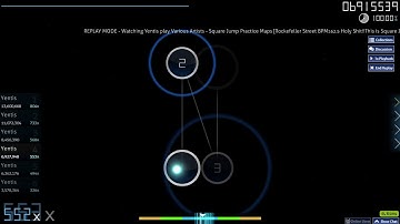 osu! | Various Artists - Square Jump Practice Maps [Rockefeller Street] | 99.82% FC