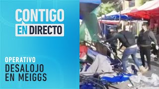 GRAN CONFLICTO: Carabineros expulsó a vendedores ambulantes de Meiggs - Contigo en Directo