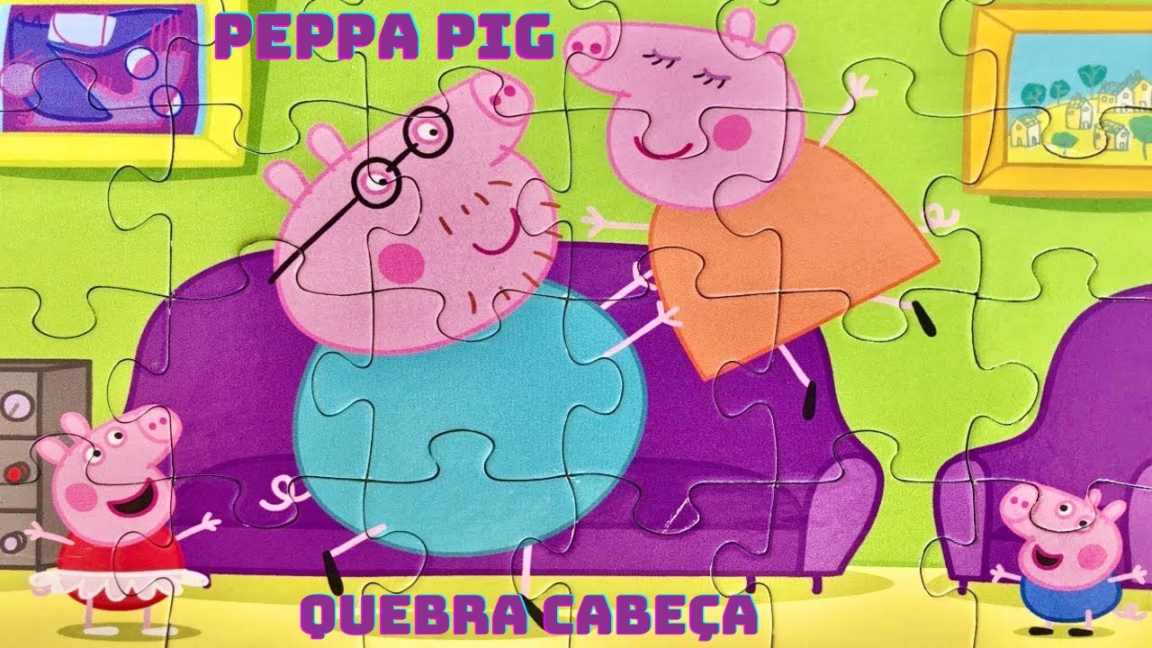 Quebra Cabeças Peppa Pig 2