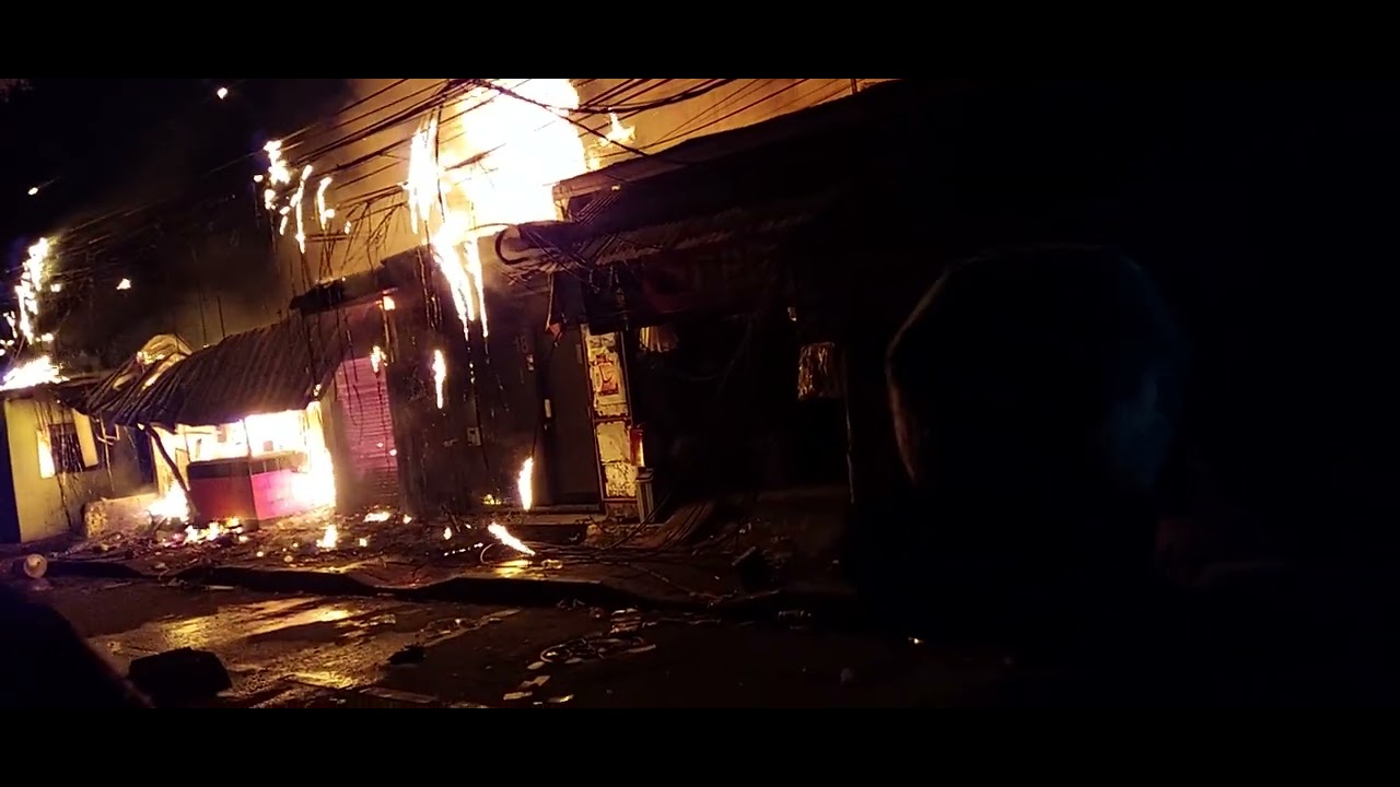 Kebakaran di jln Raya Saharjo Manggarai Jakarta Selatan 