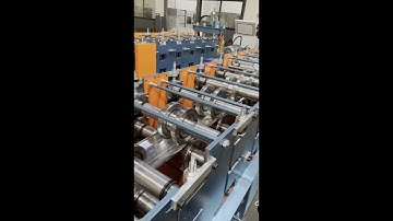 The working process of manual C purlin roll forming machine | Zhongyuan Machinery #Shorts |2022 year