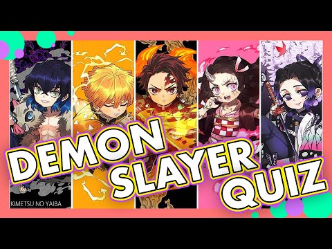 Demon Slayer Character quiz - By justin888lam