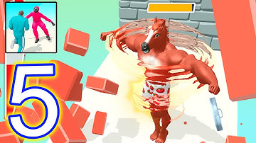 Muscle Rush - Smash Running - Gameplay Walkthrough Part 5 (iOS, Android)