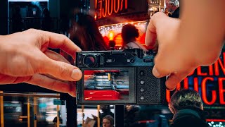 POV: Photographer Wanders London at night - Fujifilm X100V 📸