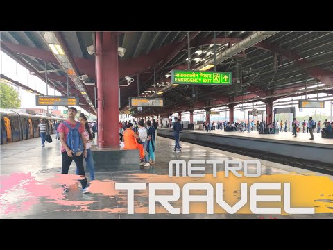 Delhi Metro Travel | Pragati Maidan to Anand Vihar | New India - 2021