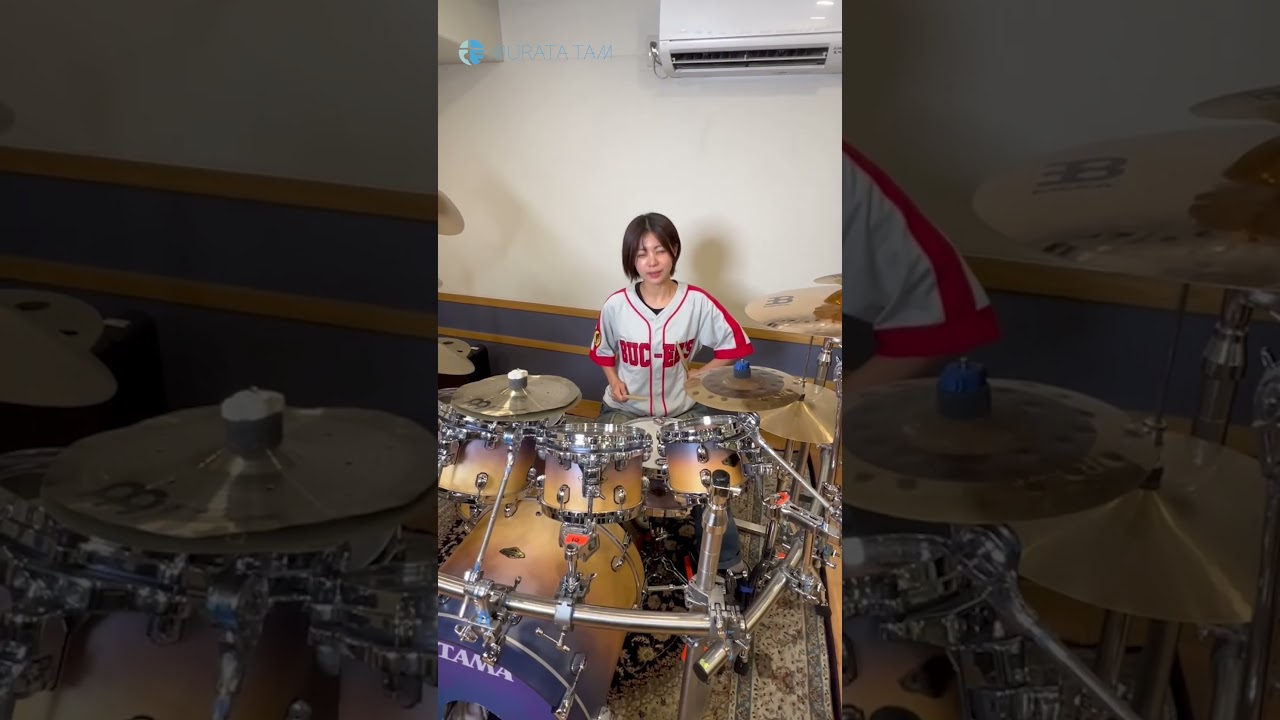 たぶん皆聴いたことある音をドラムで奏でてみた #サザエさん