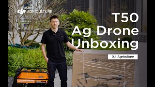 DJI Agras T50 Unboxing