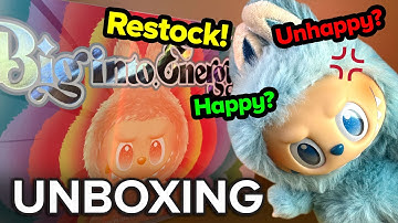 Restock! Happy or Unhappy? POPMART Labubu Big Into Energy The Monsters V3 Unbox Complete Set Review