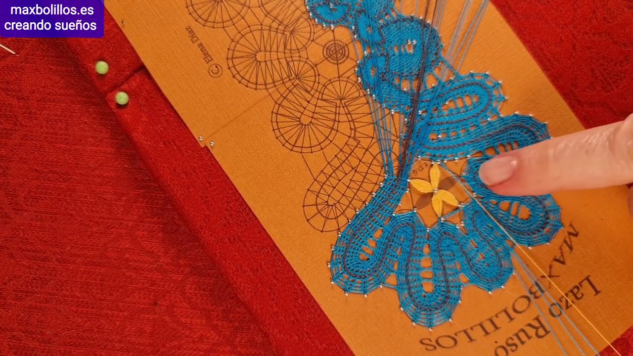 Encajes de Bolillos Lazo Ruso 10