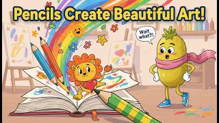 Celebrity Art [Art Forms] 02 Pencils Create Beautiful Art! How? | Grapie Academy [Audio Preview] Profile
