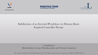 Stabilization of an Inverted Pendulum via Human Brain Inspired Controller Design