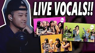 STAYC - BAND LIVE STAGES | Stereotype + ASAP + I'll be there | REACTION