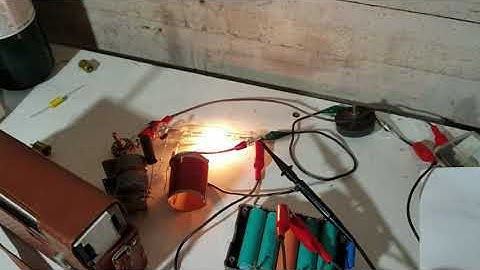 Homemade Triode In An Oscillator Circuit