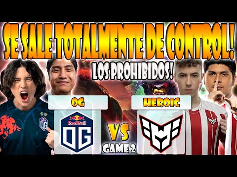 OG VS HEROIC BO2[GAME 2]TIMADO, WISPER VS K1 HECTOR, SCOFIELD, 4NALOG -RIYADH MASTERS 2024 - DOTA 2