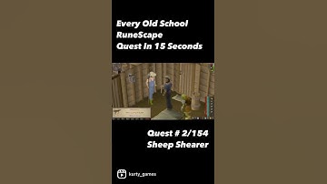 Old School RuneScape Quests in 15 Seconds Part 2