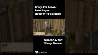 Old School RuneScape Quests in 15 Seconds Part 2