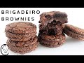 Brigadeiro Cookie Fudge Brownie Sandwiches Luscious Brigadeiro Delicious Fudge Chocolate Brownies