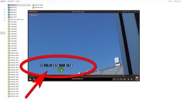How to hide Date & Time on video (Gom Player & .MTS file)