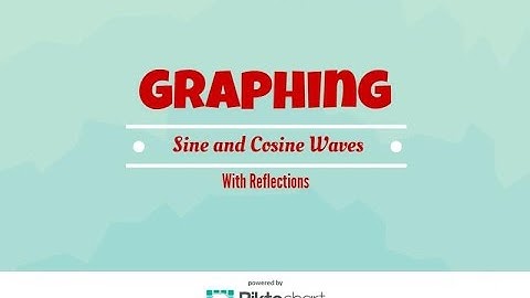 How To Graph Sine and Cosine Waves. With reflections