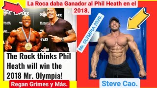 Phil Heath seguro ganador del Mr. OLYMPIA 2020 ¿El Documeral de la Roca es la prueba? + Y MÁS.