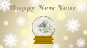 How to create a 3D ball with falling snow inside in PowerPoint ‖ PowerPoint Animation