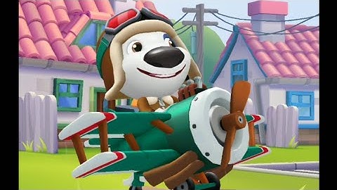 Talking Tom Sky Run - Hank Gameplay | New Android Game |Walkthrough Part 4 | OutFit7