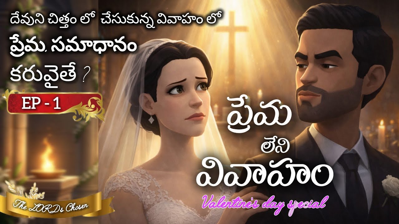 ప్రేమ లేని వివాహం-1|Telugu Christian Short Film| Telugu Bible stories|Jesus Stories Telugu #bible