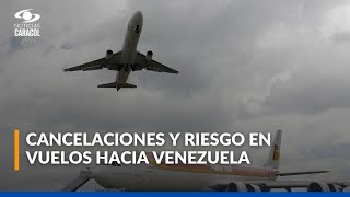 Estados Unidos mantiene alerta en espacio aéreo venezolano: siete aerolíneas ya han cancelado vuelos