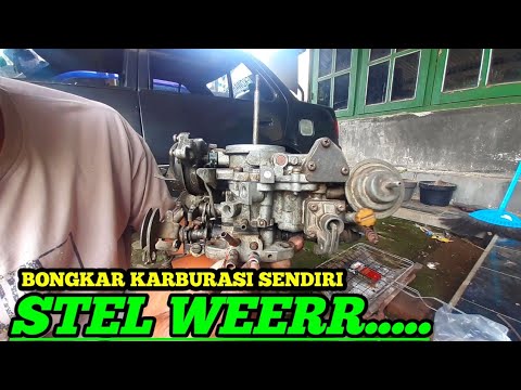 Stel karburator mobil irit | Cara mudah bongkar sendiri